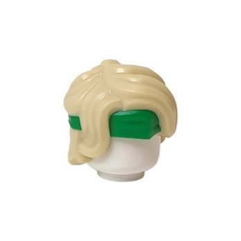 LEGO 6320794 LLOYD'S HAIR - DARK GREEN