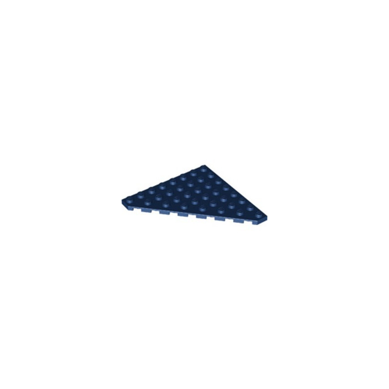 LEGO 6351760 CORNER PLATE 8X8 45 DEG - EARTH BLUE