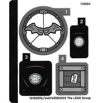 Stickers / Autocollant Lego Super Heroes - Batman™ - 76179