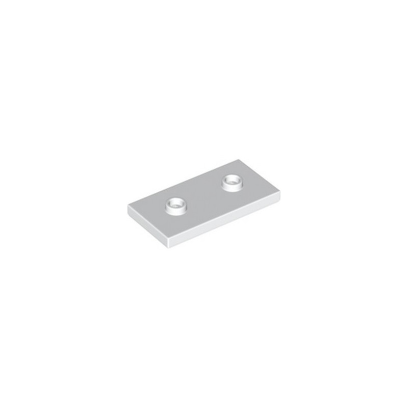 LEGO 6315024 PLATE 2X4 W/ 2 KNOBS - WHITE