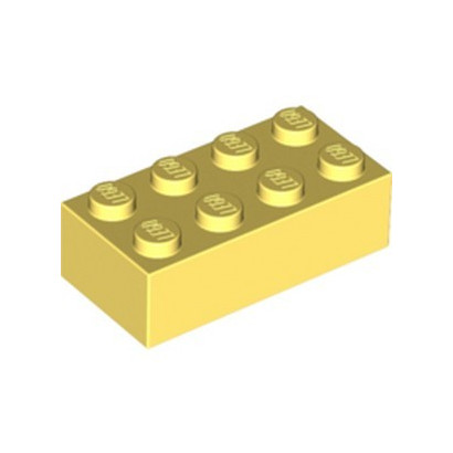 LEGO 6373312 BRICK 2X4 - COOL YELLOW