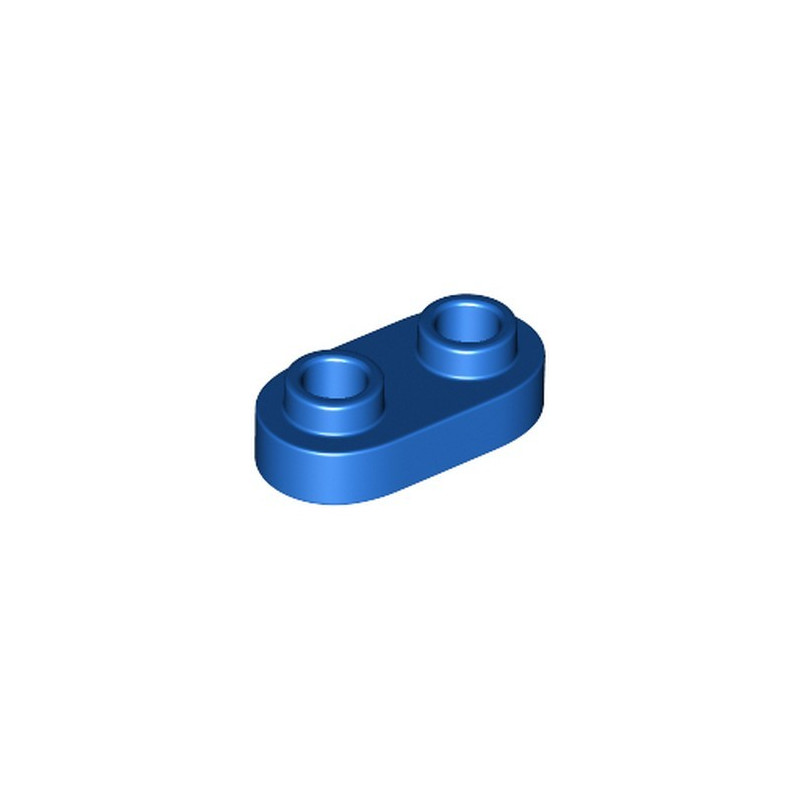 LEGO 6315482 PLATE 1X2, ROUNDED - BLUE