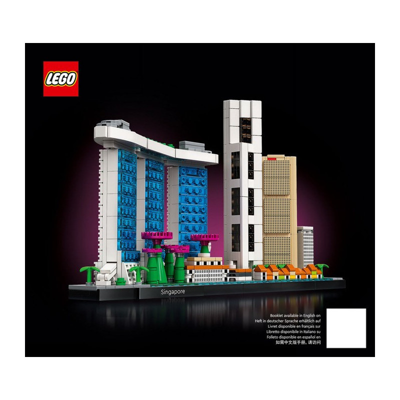 Notice / Instruction Lego  Architecture 21057