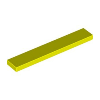 LEGO 6381739 PLATE LISSE 1X6 - VIBRANT YELLOW