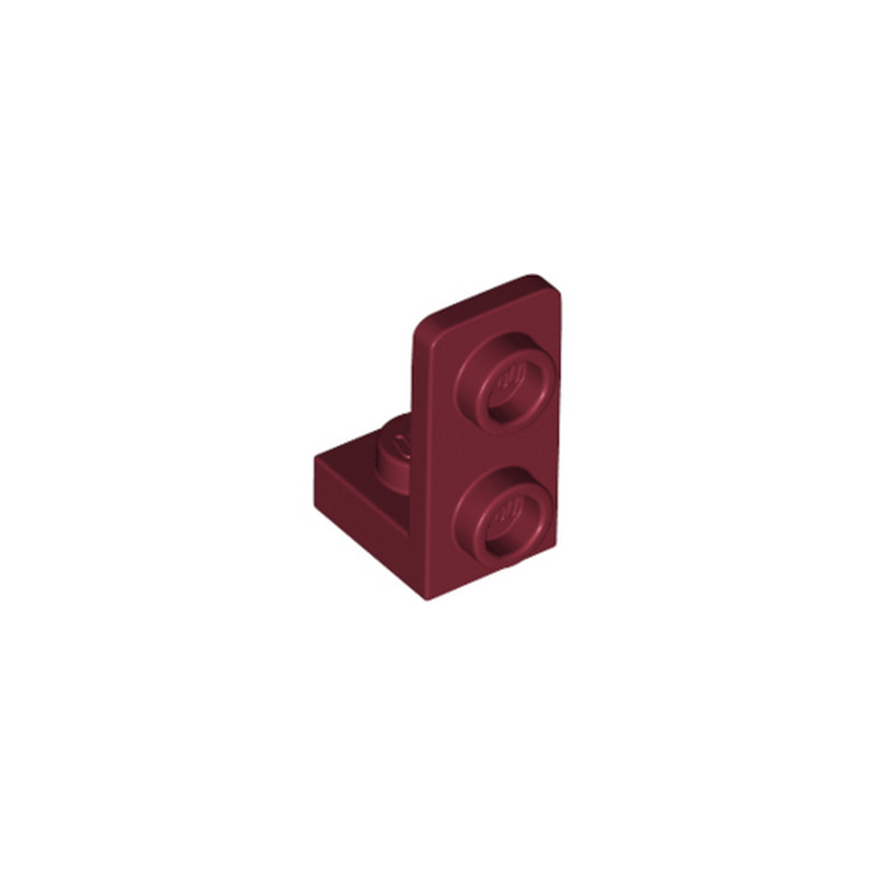 LEGO 6359683 PLATE 1X1, W/ 1.5 PLATE 1X2, UPWARDS - NEW DARK RED