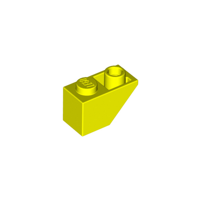 LEGO 6380129 ROOF TILE 1X2 INV. - VIBRANT YELLOW
