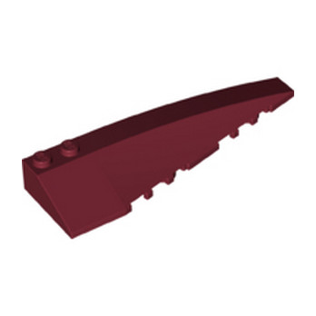 LEGO 6341769 RIGHT SHELL 3x10 - NEW DARK RED