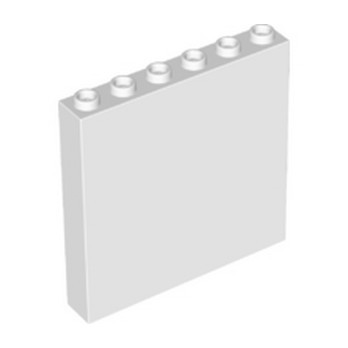 LEGO 4504228 MUR / CLOISON 1X6X5 - BLANC