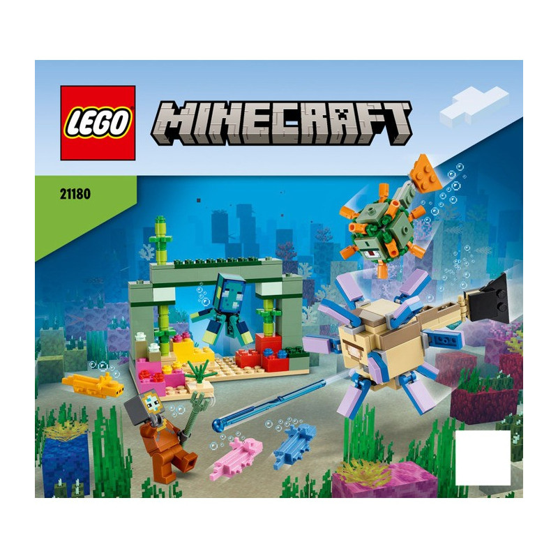 Instruction Lego Minecraft 21180