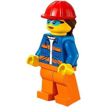 Minifigure Lego® City - Construction Worker