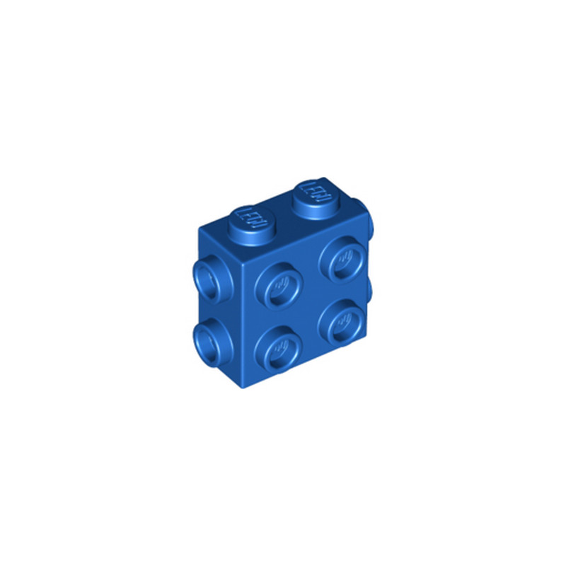 LEGO 6378789 BRIQUE 1X2X1 2/3, W/ 8 KNOBS - BLEU