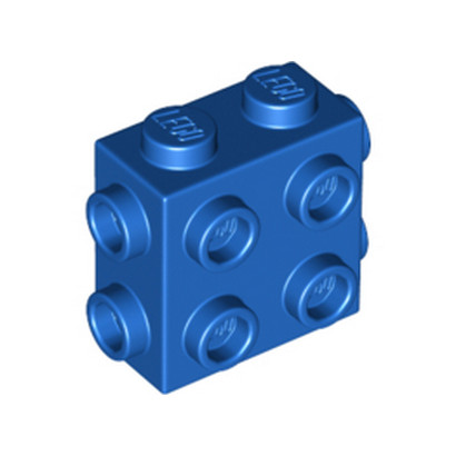 LEGO 6378789 BRICK 1X2X1 2/3, W/ 8 KNOBS - BLUE