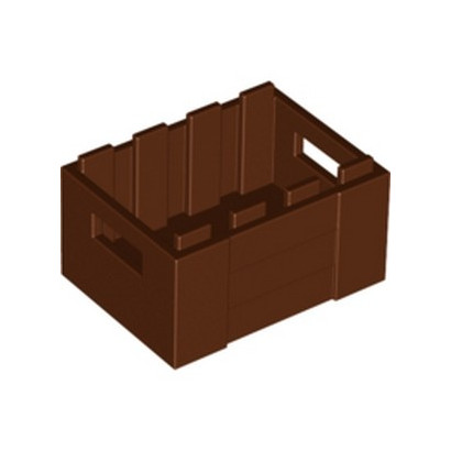 pièces et morceaux – 4211185 2 x Lego Brown OPEN BOX taille 3x4 