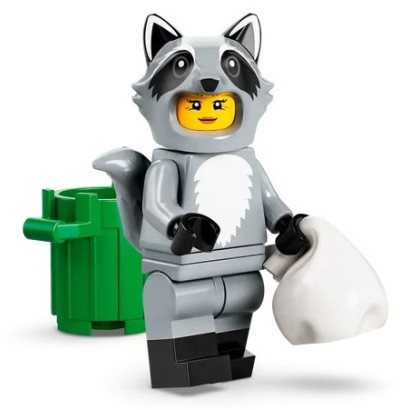 Lego® Minifigure Series 22 - The fan dressed as a raccoon