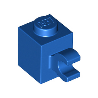 LEGO 6369686 1X1 W/ HOLDER, VERTICAL - BLUE