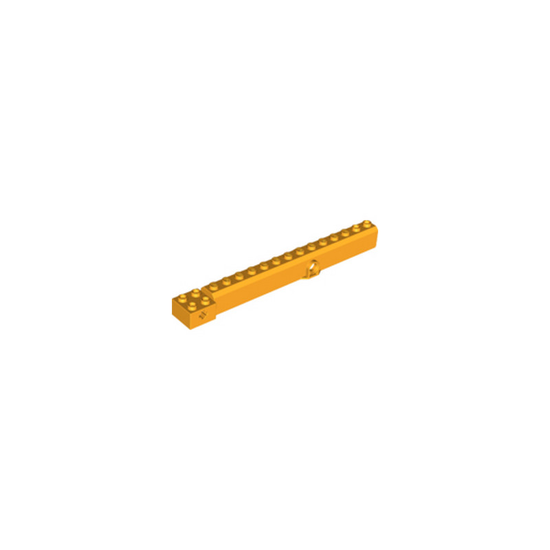 LEGO 6369673 TELESCOPIC ARM 2X1 1/3X16 - FLAME YELLOWISH ORANGE