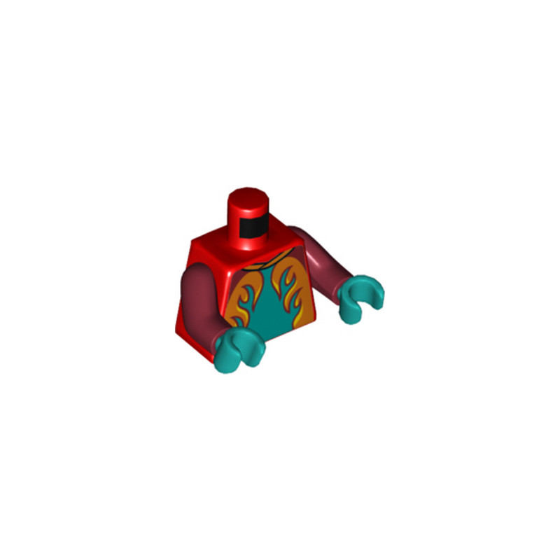 LEGO 6357915 PRINTED TORSO - RED