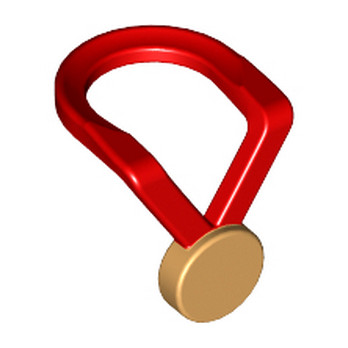 LEGO 6375900 MEDAILLE - ROUGE