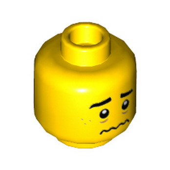 LEGO 6384853 MAN HEAD - YELLOW