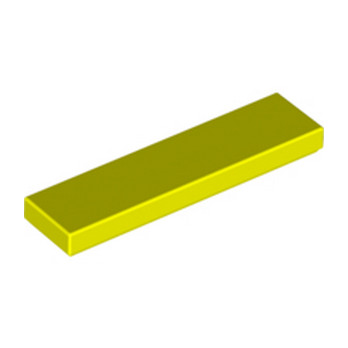 LEGO 6389817 PLATE LISSE 1X4 - VIBRANT YELLOW