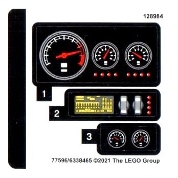 Stickers Lego® Technic - 42127