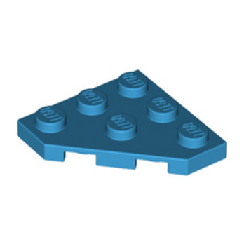 LEGO 6369498 PLATE 45 DEG. 3X3 - DARK AZUR