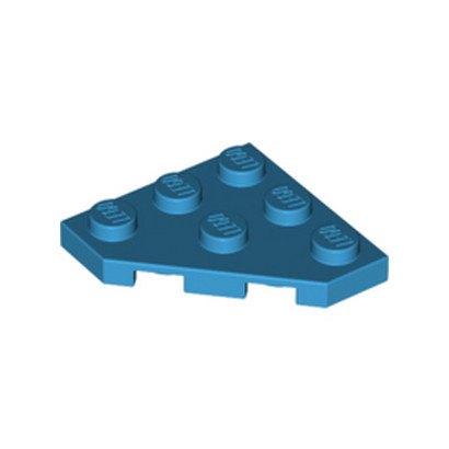 LEGO 6369498 PLATE 45 DEG. 3X3 - DARK AZUR