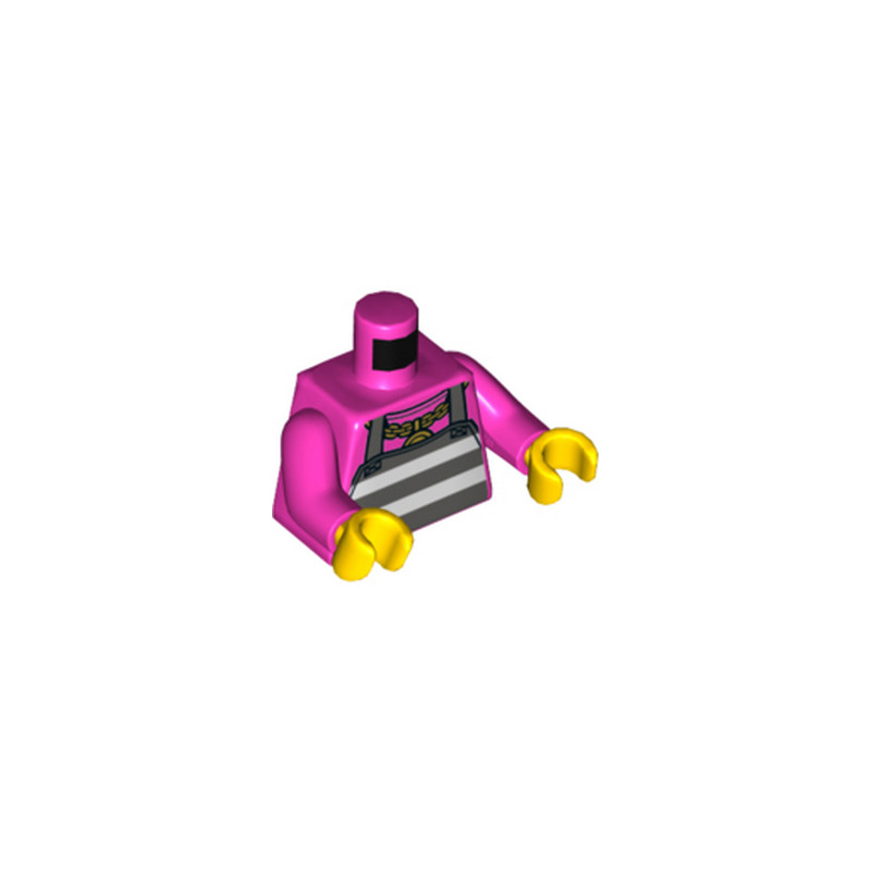 LEGO 6388468 PRINTED TORSO - DARK PINK