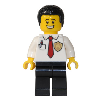 Minifigure Lego® City - Finn - Firefighter