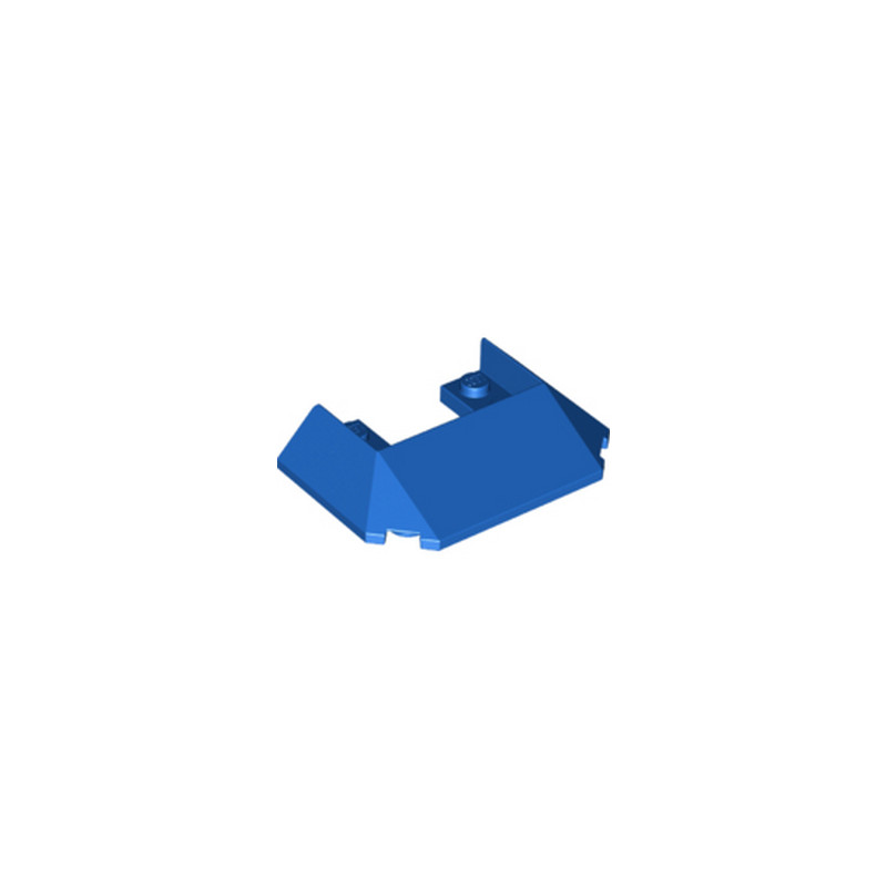 LEGO 6392557 ROOF FRONT 6X4X1 - BLUE
