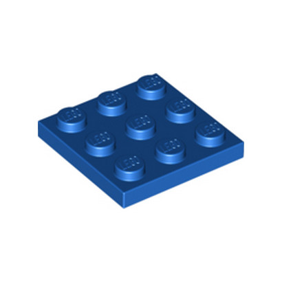 LEGO 6307275 PLATE 3X3 - BLUE