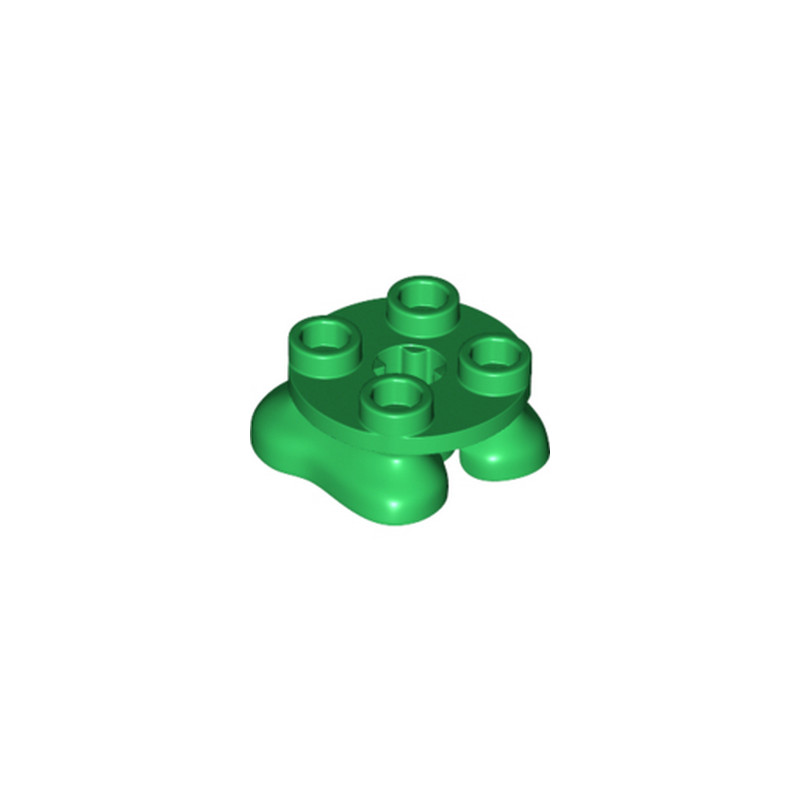 LEGO 6315100 FEET - DARK GREEN