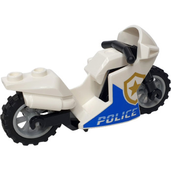 LEGO® 6295687 POLICE MOTORBIKE - WHITE