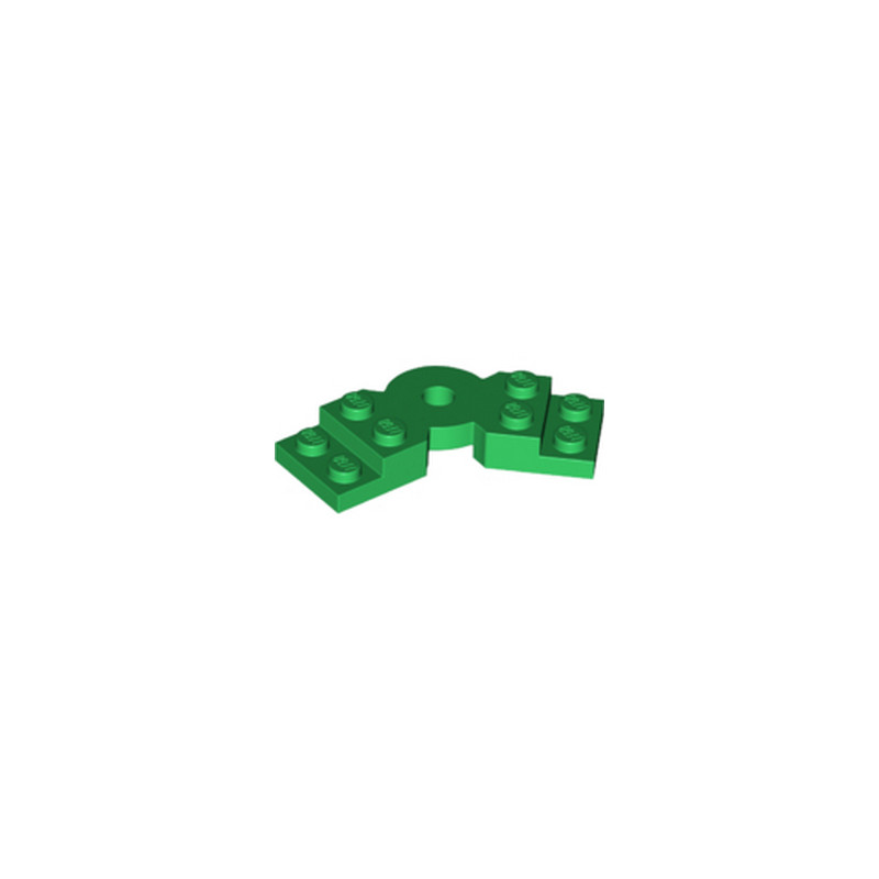 LEGO 6372712 PLATE, ROTATED, 45 DEG. - DARK GREEN