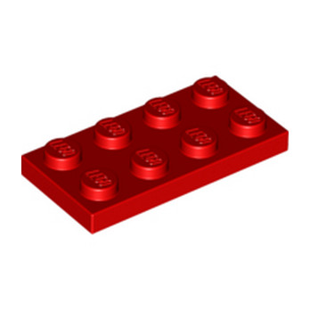 LEGO 302021 PLATE 2X4 - RED
