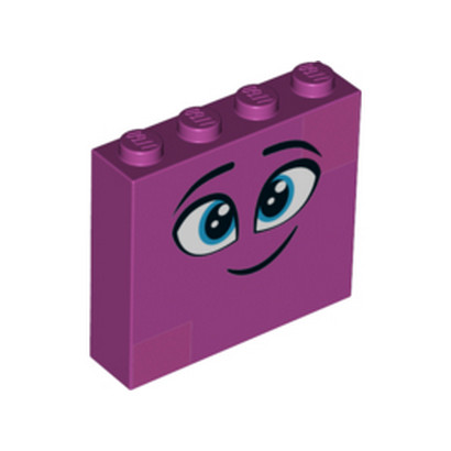 LEGO 6263008 BRIQUE 1X4X3 IMPRIME - MAGENTA