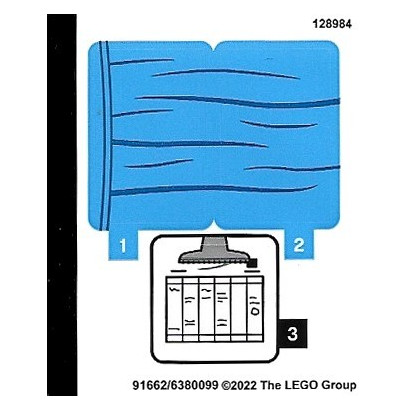 Stickers / Autocollant Lego Harry Potter 76398