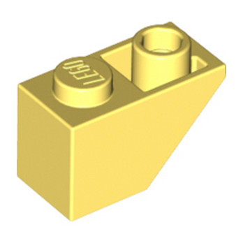 LEGO 6070301 ROOF TILE 1X2 INV. - COOL YELLOW