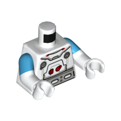 LEGO 6390702 ASTRONAUT PRINTED TORSO - WHITE