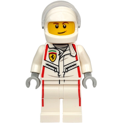 Mini Figurine Lego® Speed Champions - Pilote Ferrari