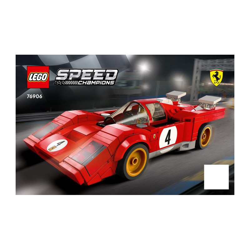 Instruction Lego® Speed Champions 76906