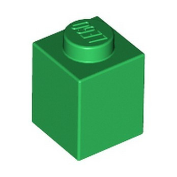 LEGO 300528 BRICK 1X1 - DARK GREEN