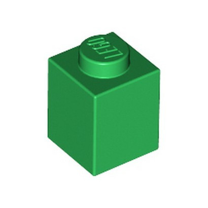 LEGO® Basisstein 1x1 50 Stück 300528 grün/dark green 