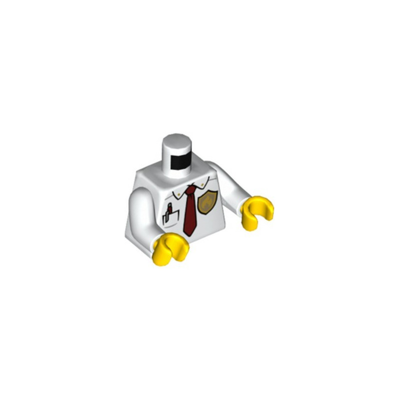 LEGO 6381754 SHERIF PRINTED TORSO - WHITE