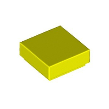 LEGO 6376232 PLATE LISSE 1X1 - VIBRANT YELLOW