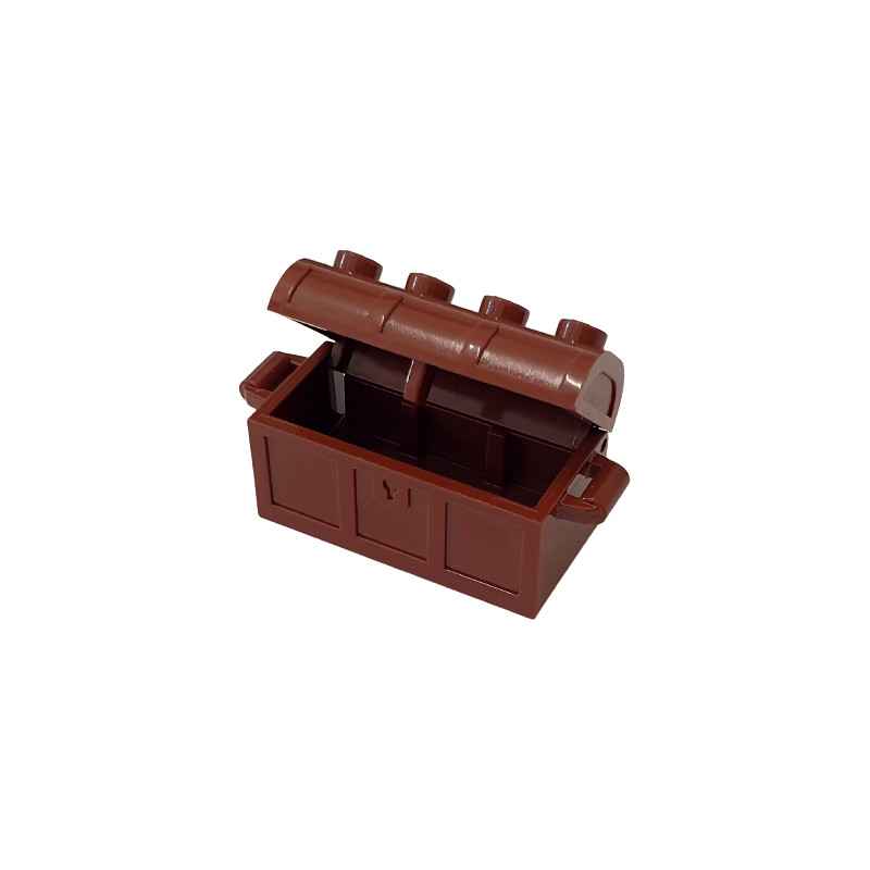 LEGO 4533101 / 6254220 CHEST 2X4 - REDDISH BROWN