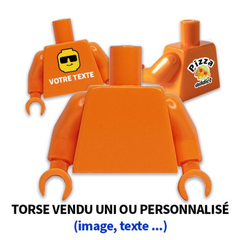 LEGO 6368253 TORSE UNI - ORANGE