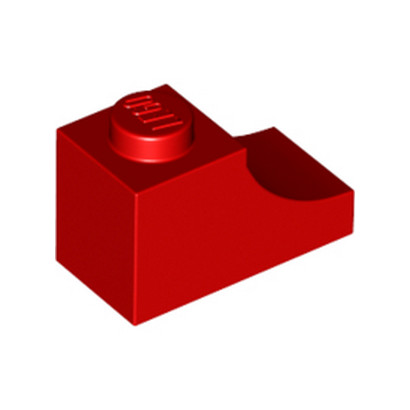 LEGO 6369577 BRICK 1X2, ARCH INV. - RED