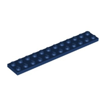 LEGO 6218082 PLATE 2X12 - EARTH BLUE