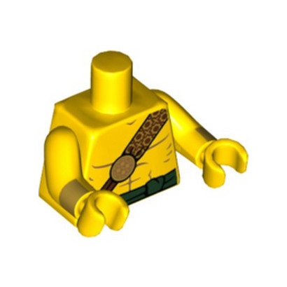 LEGO 6159518 TORSE IMPRIME - JAUNE